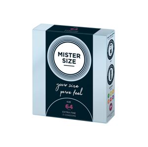 Mister Size tenký kondom - 64mm (3ks)