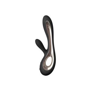 LELO Soraya 2 – nabíjecí vodotěsný vibrátor s ramínkem na klitoris (černý)